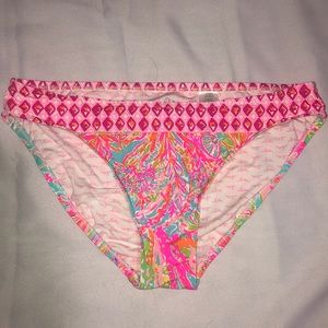 Patterned Lily Pulitzer Bikini Bottoms